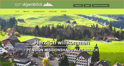 Desktop Screenshot of missionshaus-alpenblick.com